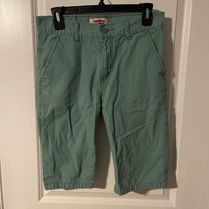 Teal Levi’s 514 Shorts